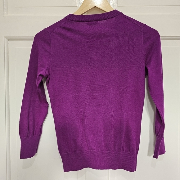 J. Crew The Clare Cardigan Sweater Crewneck Button Up Size XS - Picture 8 of 9